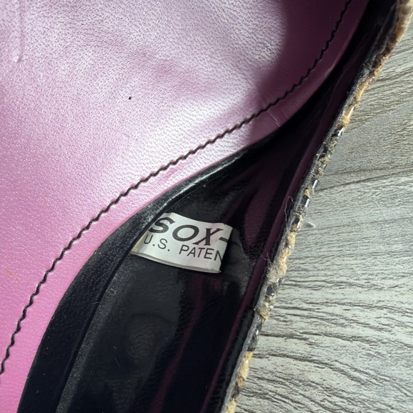 Isaac Mizrahi Snake Print Leather Ballet Flats Shoes Anna Women's US Sz 8 - Picture 8 of 8